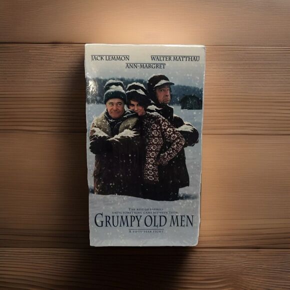 Grumpy Old Men VHS New Sealed Walter Matthau Jack Lemmon Ann Margret Comedy 1994 - Picture 1 of 8